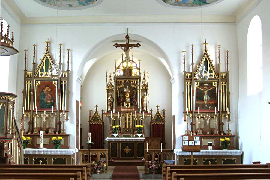 Kirche Ramsdorf innen